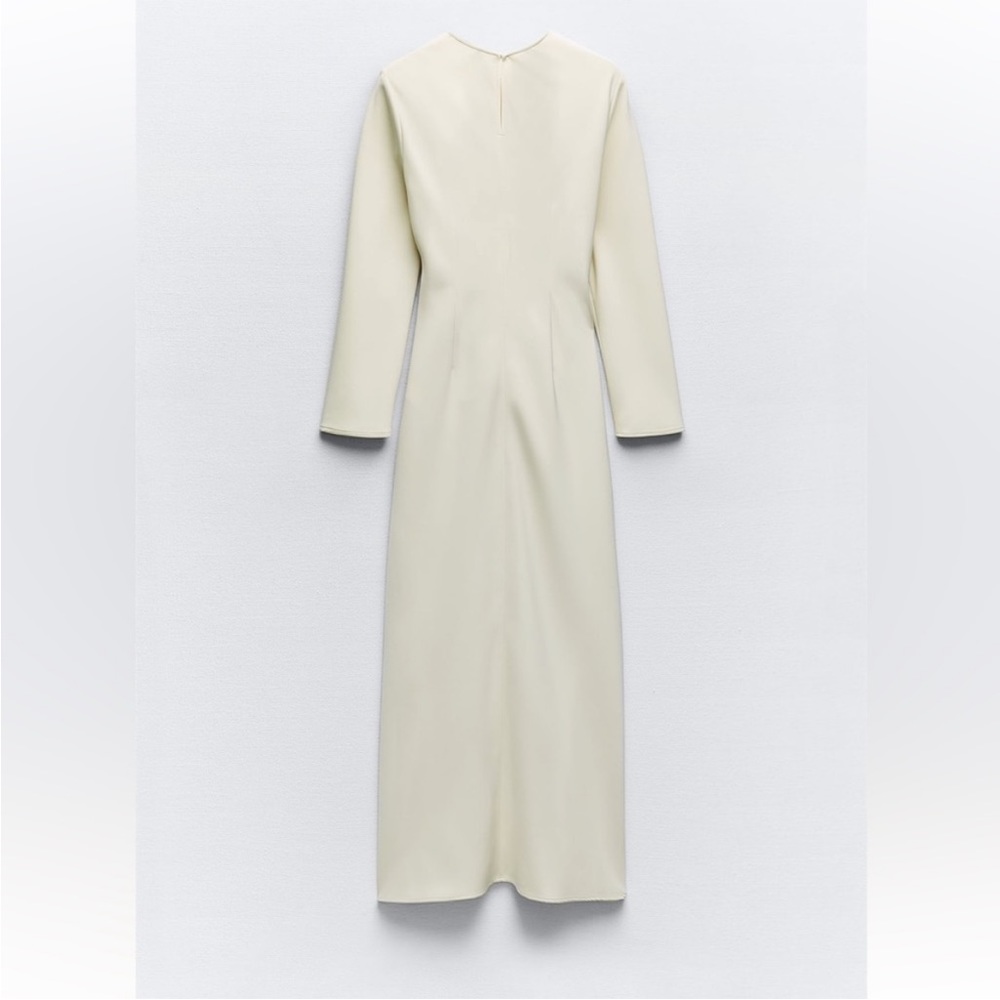 ZARA Crepe Midi Dress - Picture 10 of 12